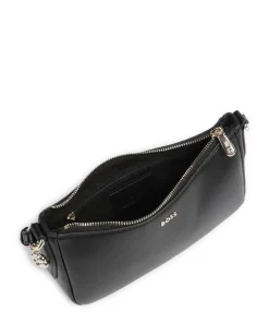 Numah Umhängetasche Lederfaserstoff schwarz