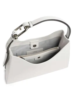 Nuvola L Beuteltasche fein genarbtes Leder elfenbein