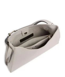 Nuvola L Beuteltasche genarbtes Rindsleder beige