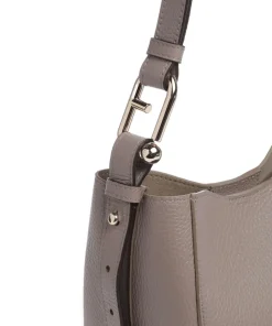 Nuvola Mini Beuteltasche genarbtes Kalbsleder taupe