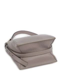 Nuvola Mini Beuteltasche genarbtes Kalbsleder taupe