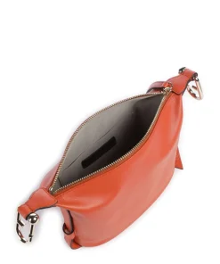 Nuvola Mini Handtasche fein genarbtes Leder orange