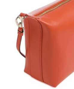 Nuvola Mini Umhängetasche Nappaleder orange