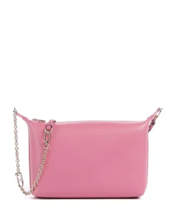 Nuvola Mini Umhängetasche Nappaleder pink