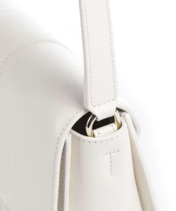 Nuvola S Umhängetasche fein genarbtes Leder elfenbein