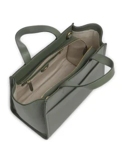 Oak Street Handtasche genarbtes Rindsleder khaki