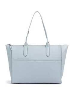 Oak Street Shopper genarbtes Rindsleder hellblau