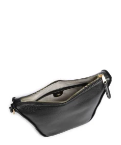 Oak Street Umhängetasche genarbtes Rindsleder schwarz