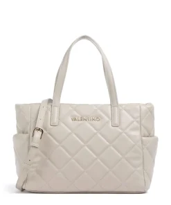 Ocarina Handtasche Lederimitat beige