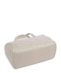 Ocarina Handtasche Lederimitat beige