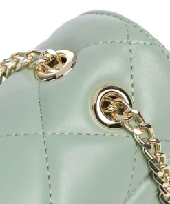 Ocarina Schultertasche Lederimitat mintgrün