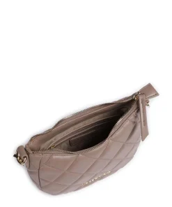 Ocarina Schultertasche Lederimitat taupe