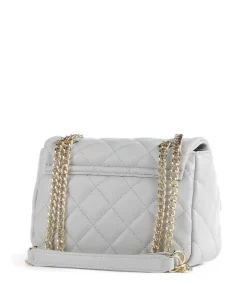 Ocarina Schultertasche Lederimitat grau