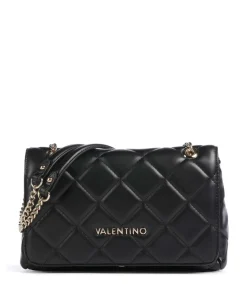 Ocarina Schultertasche Lederimitat schwarz