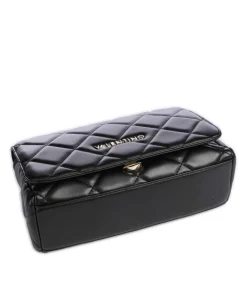 Ocarina Schultertasche Lederimitat schwarz