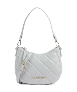 Ocarina Schultertasche Lederimitat hellgrau