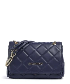 Ocarina Schultertasche Lederimitat navy