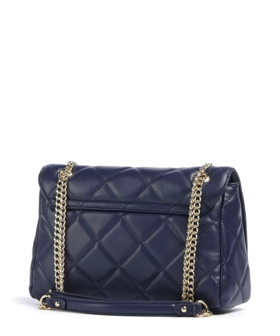 Ocarina Schultertasche Lederimitat navy