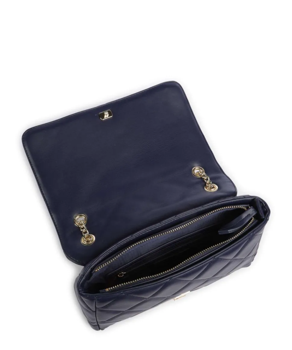 Ocarina Schultertasche Lederimitat navy