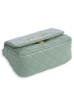 Ocarina Schultertasche Lederimitat mintgrün