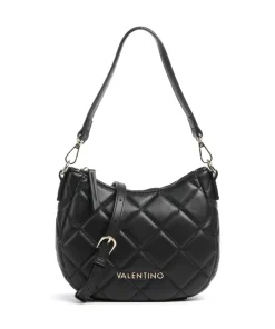 Ocarina Schultertasche Lederimitat schwarz