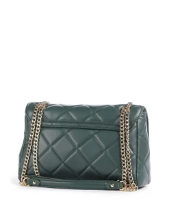 Ocarina Schultertasche Lederimitat dunkelgrün