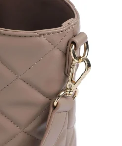 Ocarina Shopper Lederimitat taupe