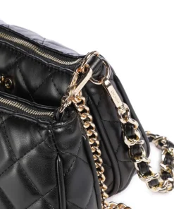 Ocarina Umhängetasche Lederimitat schwarz