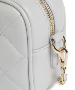 Ocarina Umhängetasche Lederimitat hellgrau