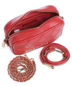 Ocarina Umhängetasche Lederimitat rot