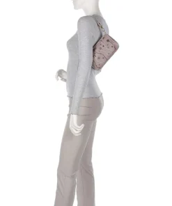 Oceania Pepita Handtasche Kalbsleder violett