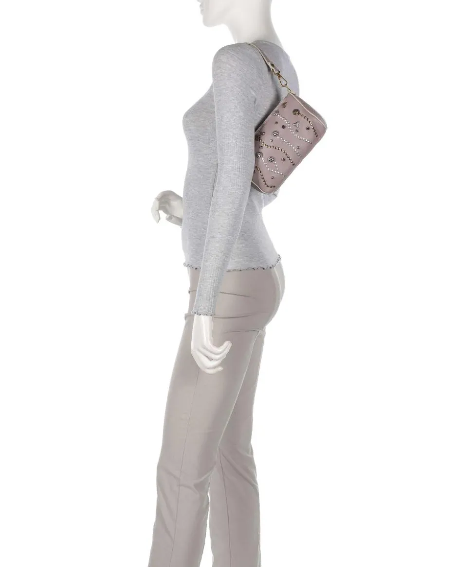 Oceania Pepita Handtasche Kalbsleder violett