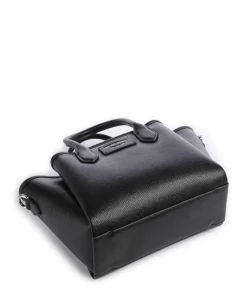 Odette Handtasche Lederimitat schwarz