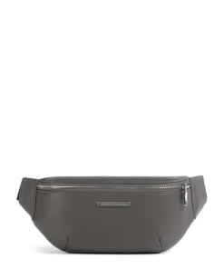 Okinawa Gürteltasche Lederimitat dunkelgrau