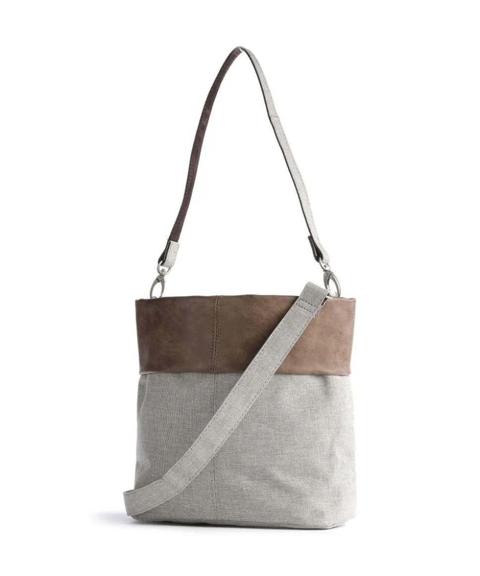 Olli OT8 Schultertasche Polyester, Lederimitat beige