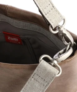 Olli OT8 Schultertasche Polyester, Lederimitat beige