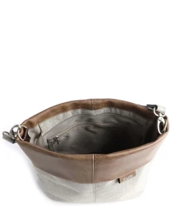 Olli OT8 Schultertasche Polyester, Lederimitat beige