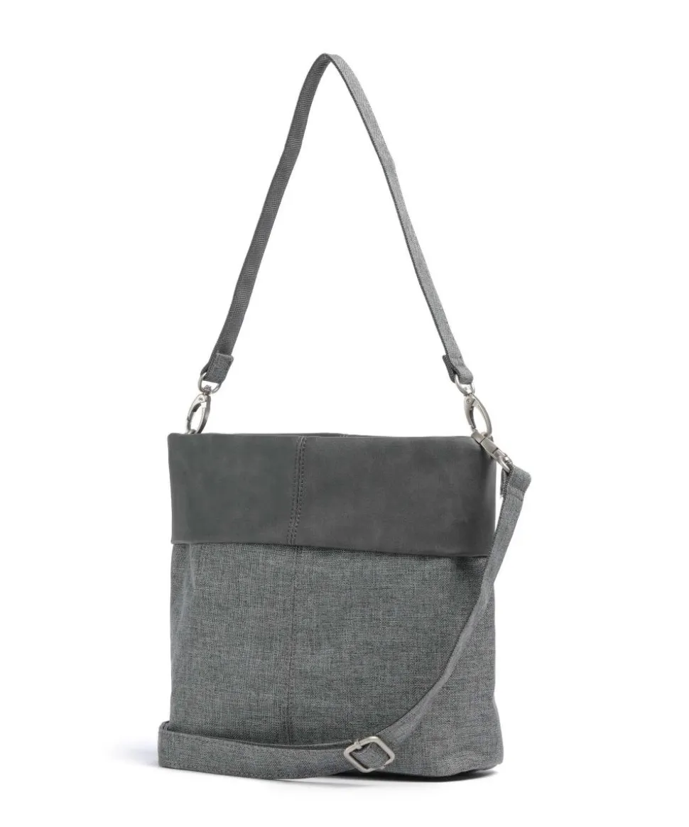 Olli OT8 Schultertasche Polyester, Lederimitat grau