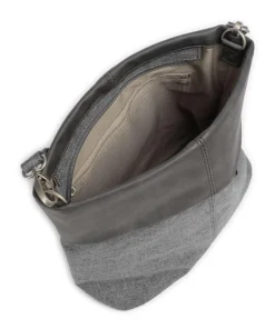 Olli OT8 Schultertasche Polyester, Lederimitat grau