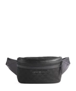 Omnia Jacquard Gürteltasche Polyester, Baumwolle schwarz