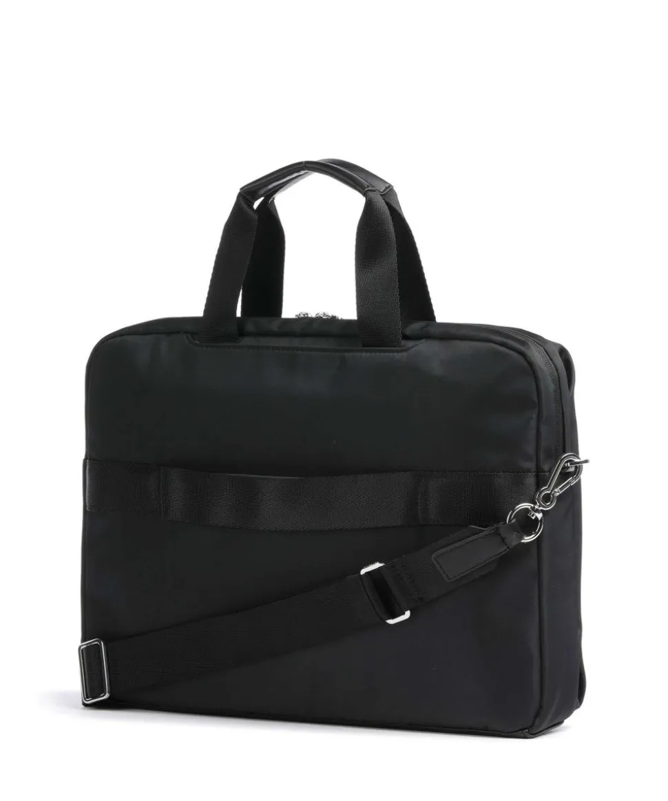 Ongoing Aktentasche 15″ recyceltes Nylon schwarz