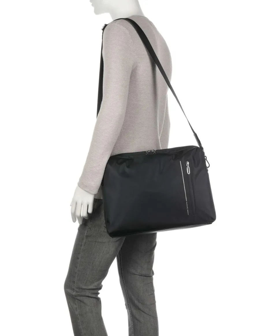 Ongoing Aktentasche 15″ recyceltes Nylon schwarz