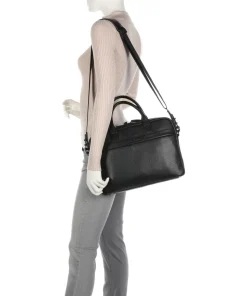 Onyx Delta Aktentasche 13″ genarbtes Rindsleder schwarz