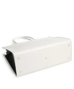 Opportunity L Shopper genarbtes Leder elfenbein