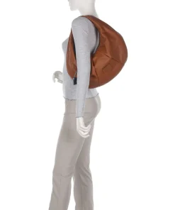 Oregon Magnon Beuteltasche fein genarbtes Kalbsleder braun