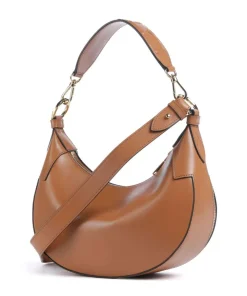 Origami S Beuteltasche fein genarbtes Rindsleder camel