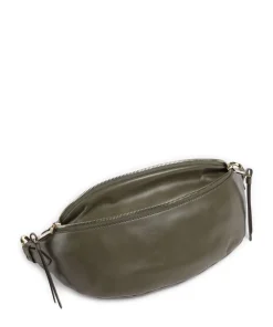 Origami S Umhängetasche fein genarbtes Rindsleder khaki