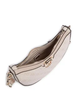 Orlina 4G Logo Schultertasche Lederimitat altrosa