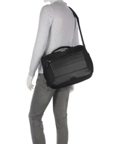 Ozone Schultertasche 16″ Ripstop-Nylon schwarz