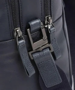 Pan Aktentasche 15″ fein genarbtes Rindsleder dunkelblau